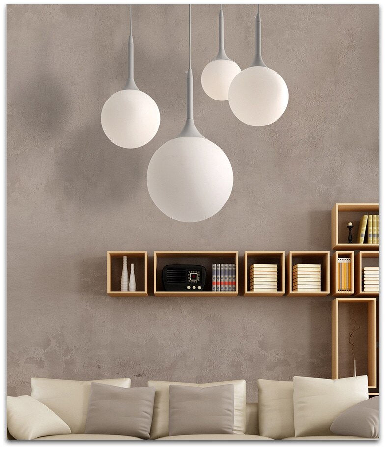 Ample Moon Globe Pendant Light