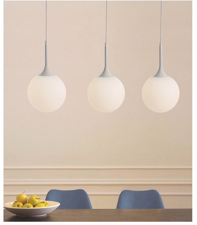 Ample Moon Globe Pendant Light