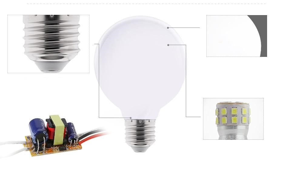 Milk White Energy Efficient LED Bulbs