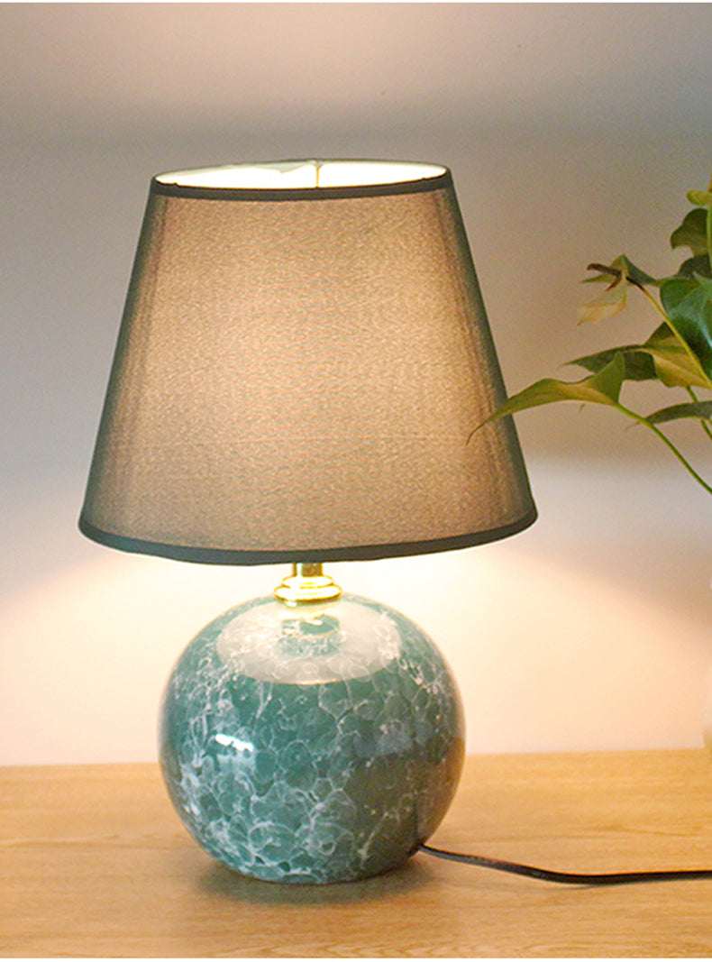 Cute Ceramic Ball Table Lamp