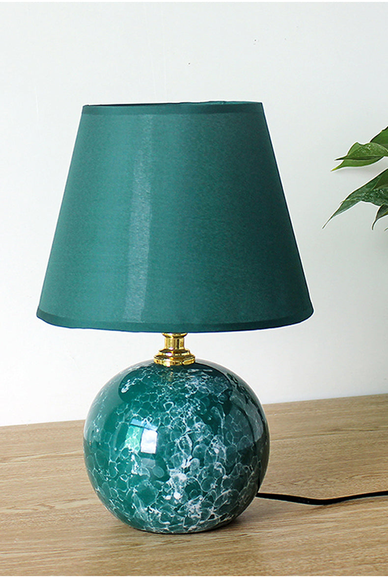 Cute Ceramic Ball Table Lamp