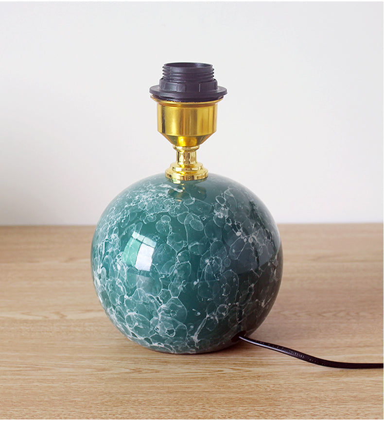 Cute Ceramic Ball Table Lamp