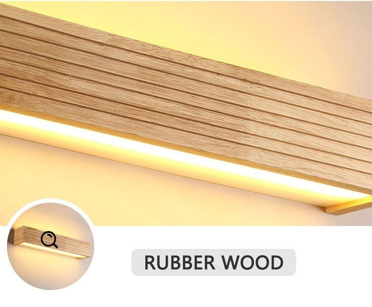 Neue Harbor Wood LED-Wandleuchte