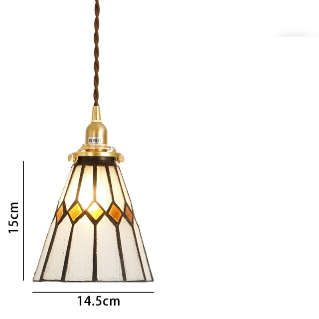 Retro Bohemian Brass Pendant Light