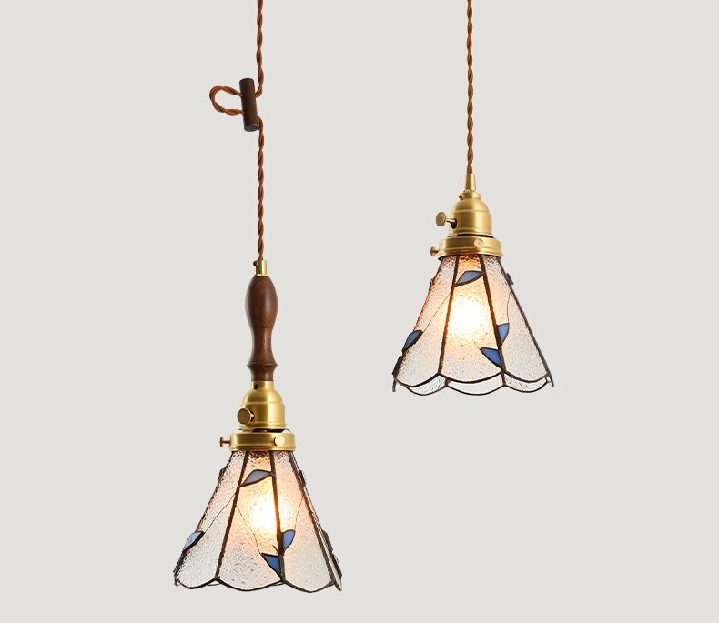 Retro Bohemian Brass Pendant Light