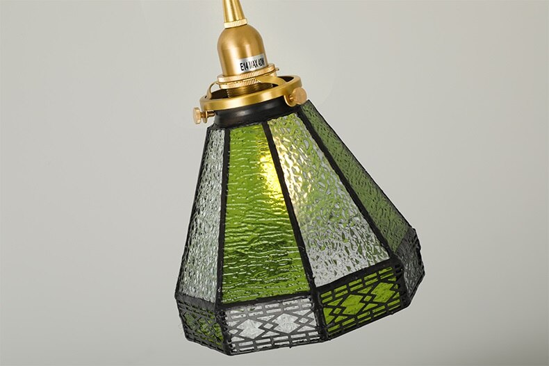 Retro Bohemian Brass Pendant Light