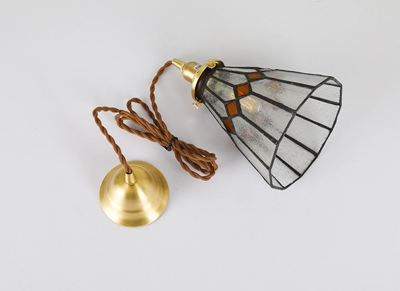 Retro Bohemian Brass Pendant Light