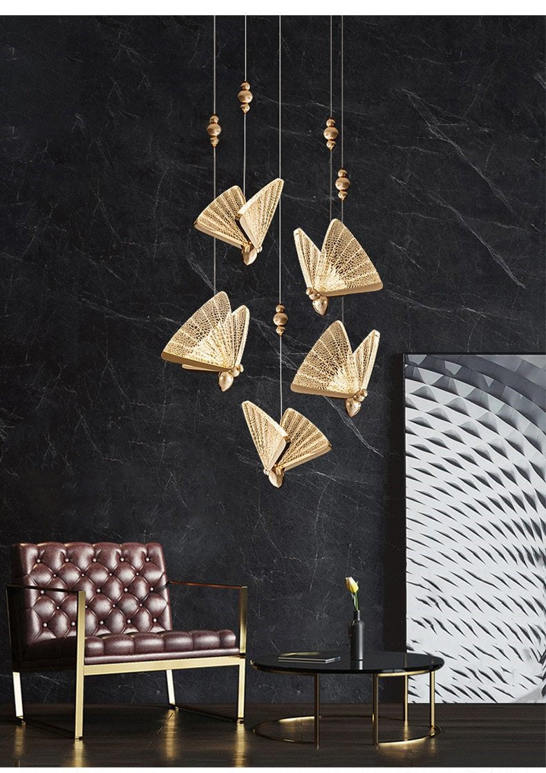 Butterfly LED Pendant Light