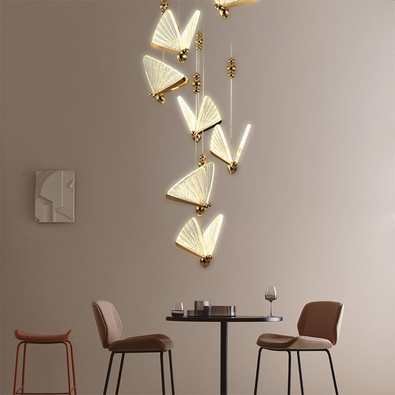 LED-Pendelleuchte „Butterfly“