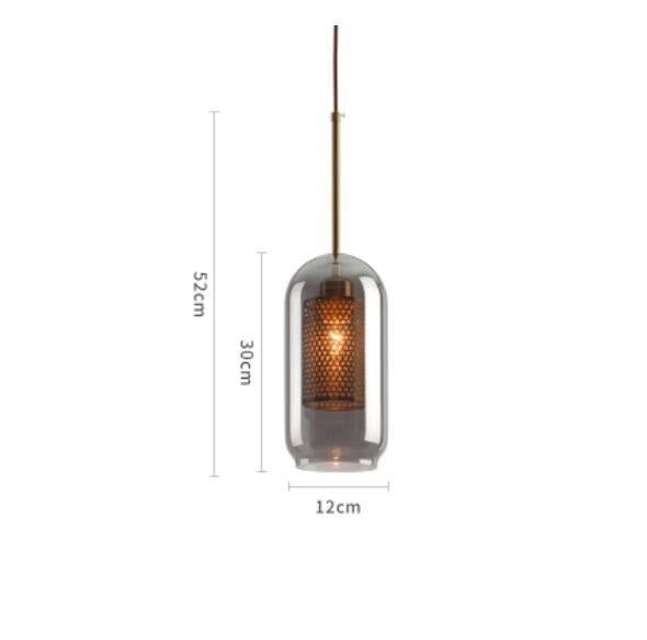 Honeycomb Glass Pendant Light