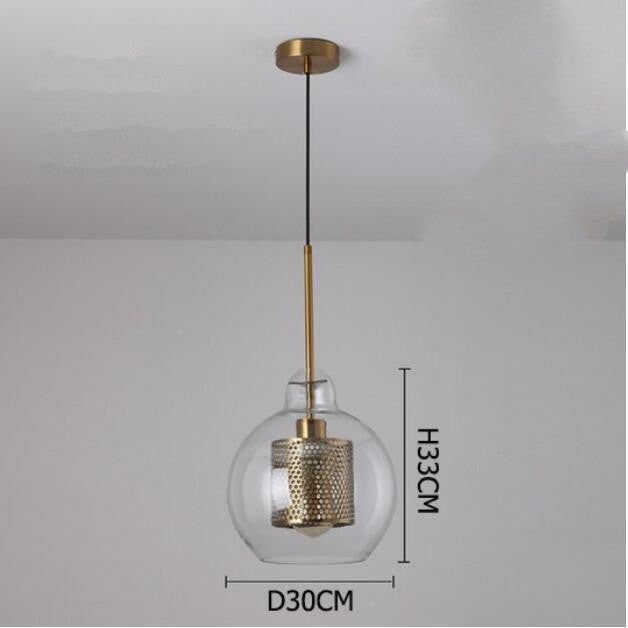 Honeycomb Glass Pendant Light