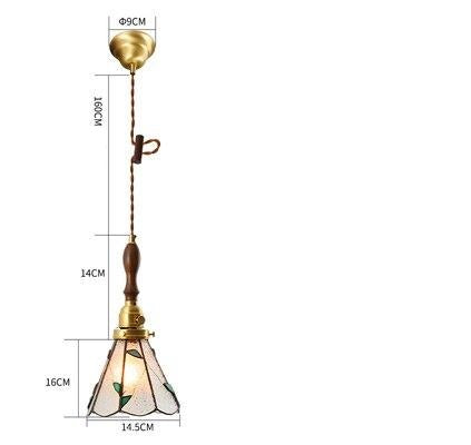 Retro Bohemian Brass Pendant Light