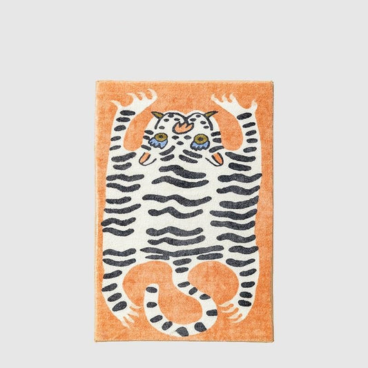 Orange Tiger Rug