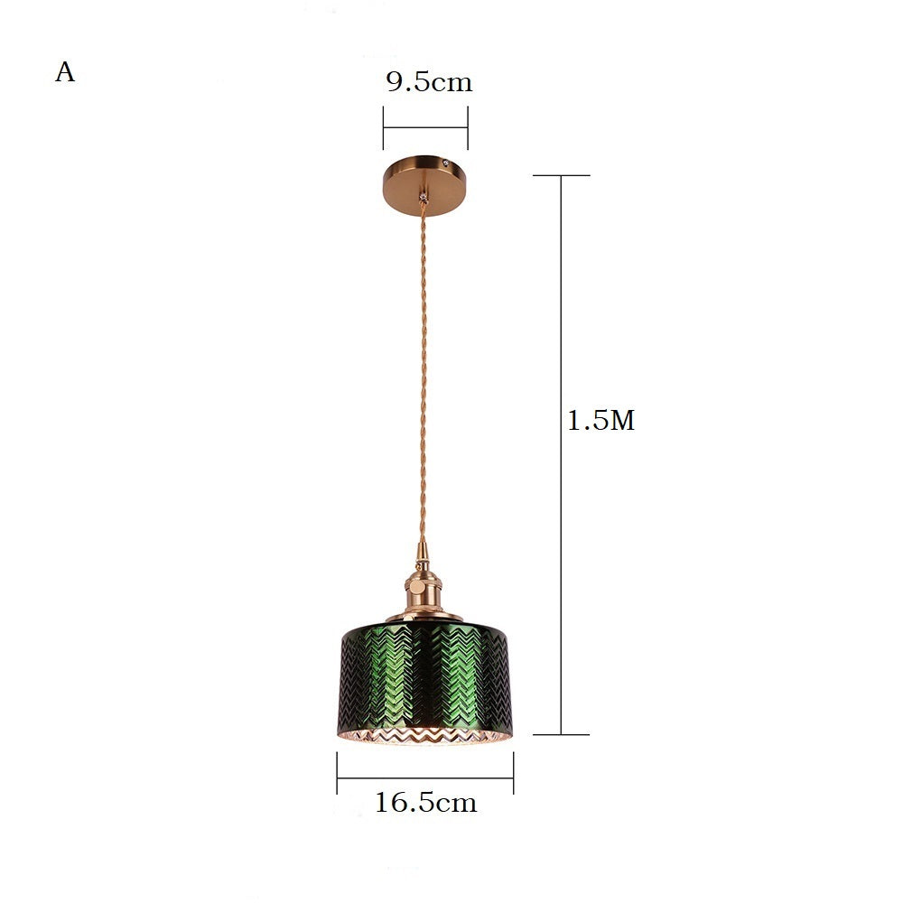 Luxus Kupfer Halter Licht, Gold Dunkelgrün