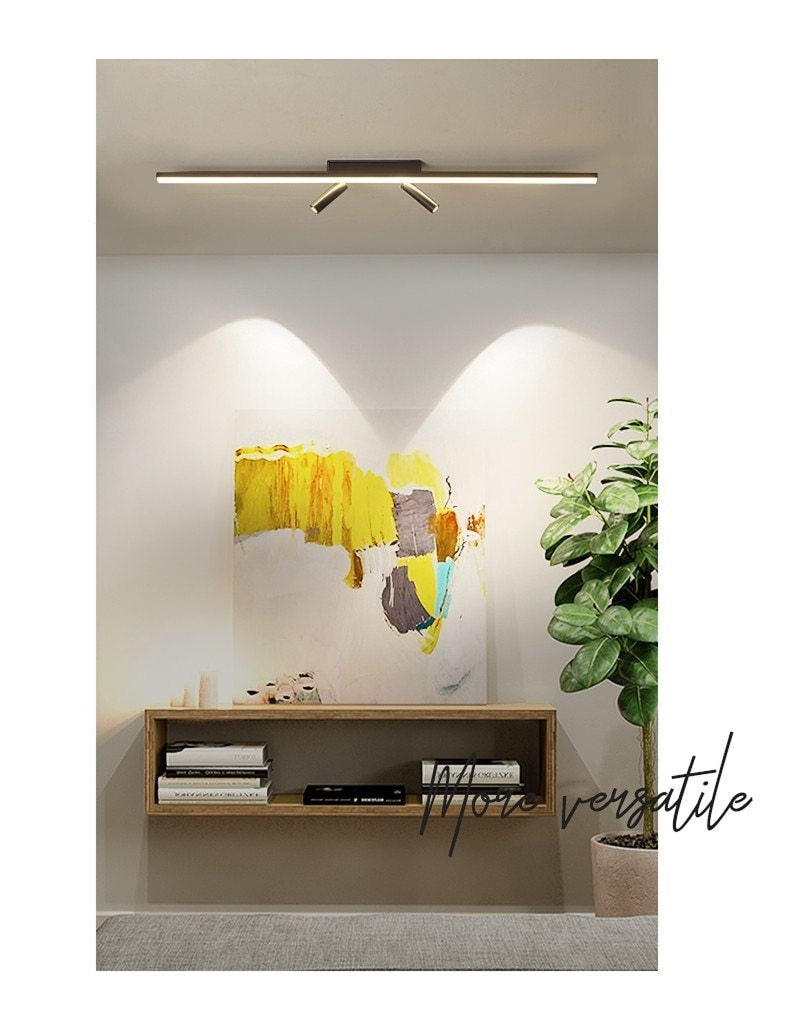 Moderne LED Deckenleuchten, 2 Strahler