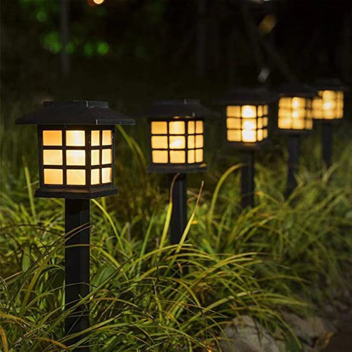 Globe Solar Powered Patio LED Lights