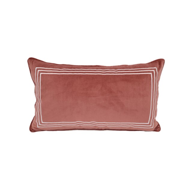 Orange Velvet Throw Pillow Case, 45x45cm