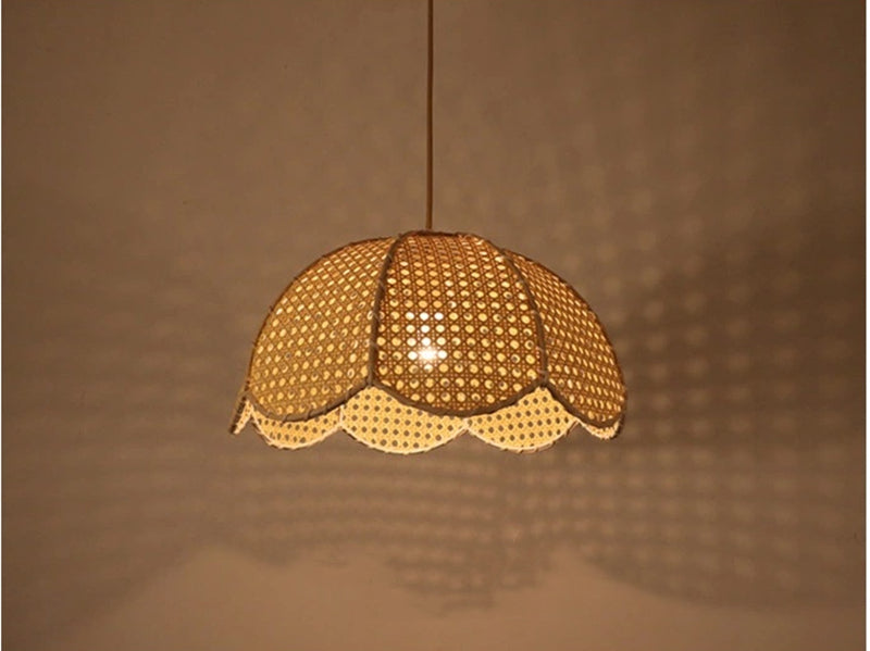 Unique Rattan Pendant Light for Kitchen Island