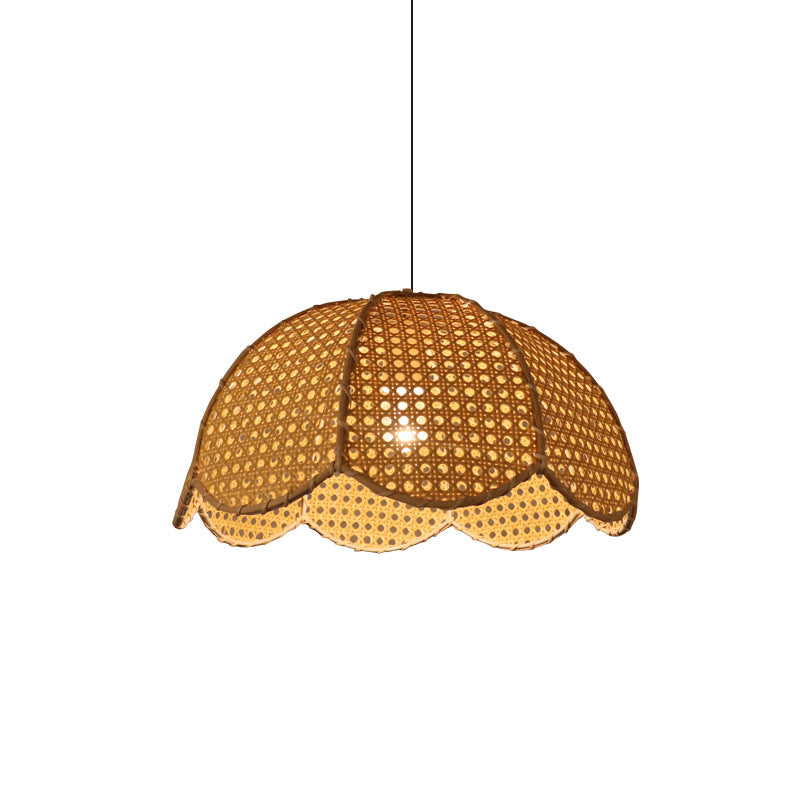 Unique Rattan Pendant Light for Kitchen Island