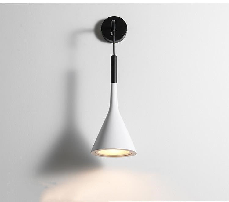 Nordic Cone Gray Wall Light