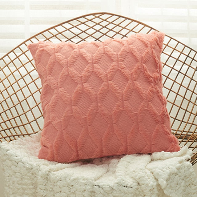 Cozy Velvet Throw Pillow