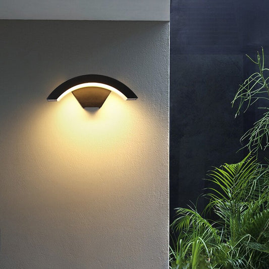 Aplique LED de pared para exterior Enakei