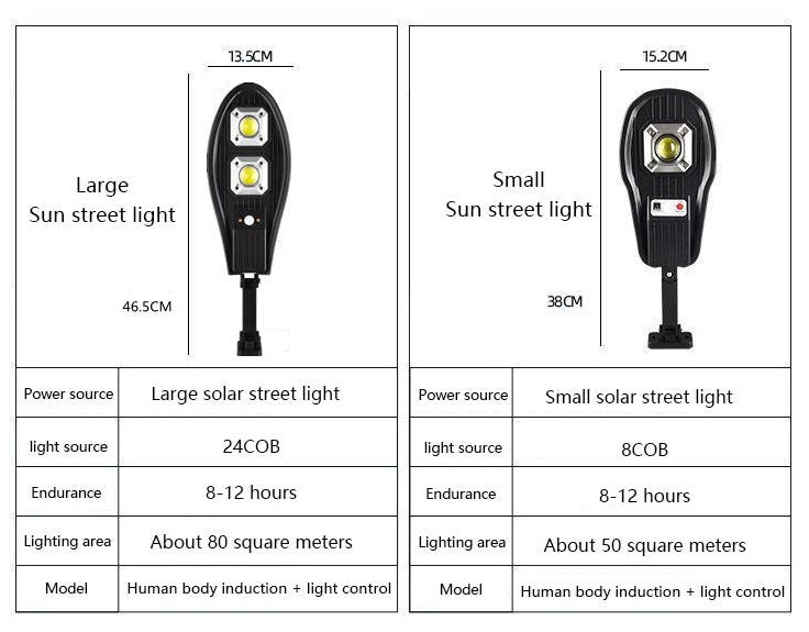 Cedar Motion Sensor Solar LED Light