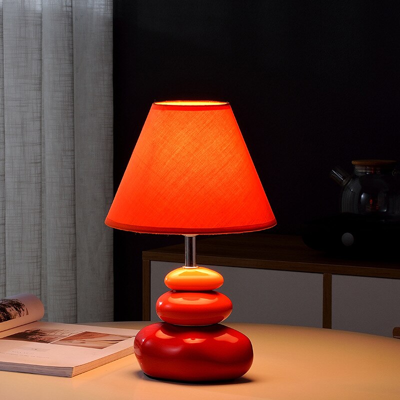 Ceramic Stone Table Lamp