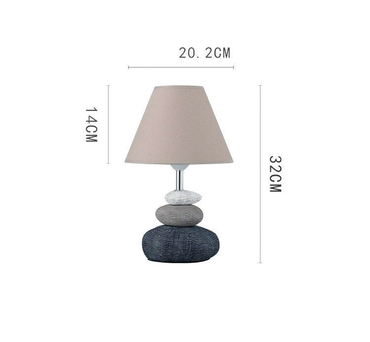 Ceramic Stone Table Lamp