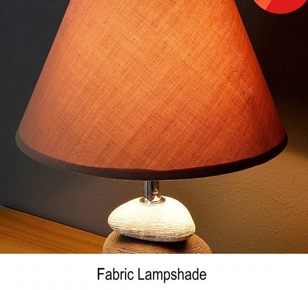 Ceramic Stone Table Lamp