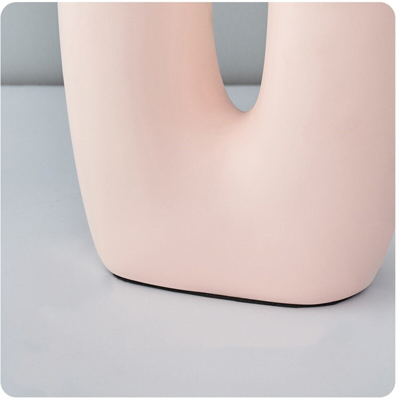 Pink Matte Oo Table Lamp