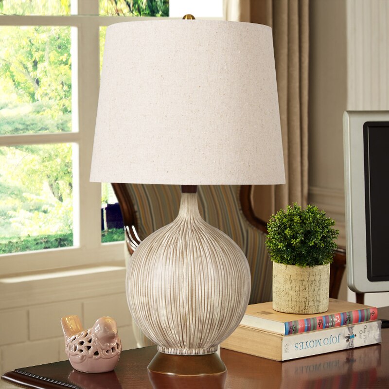 Modern Coconut Shell Table Lamp