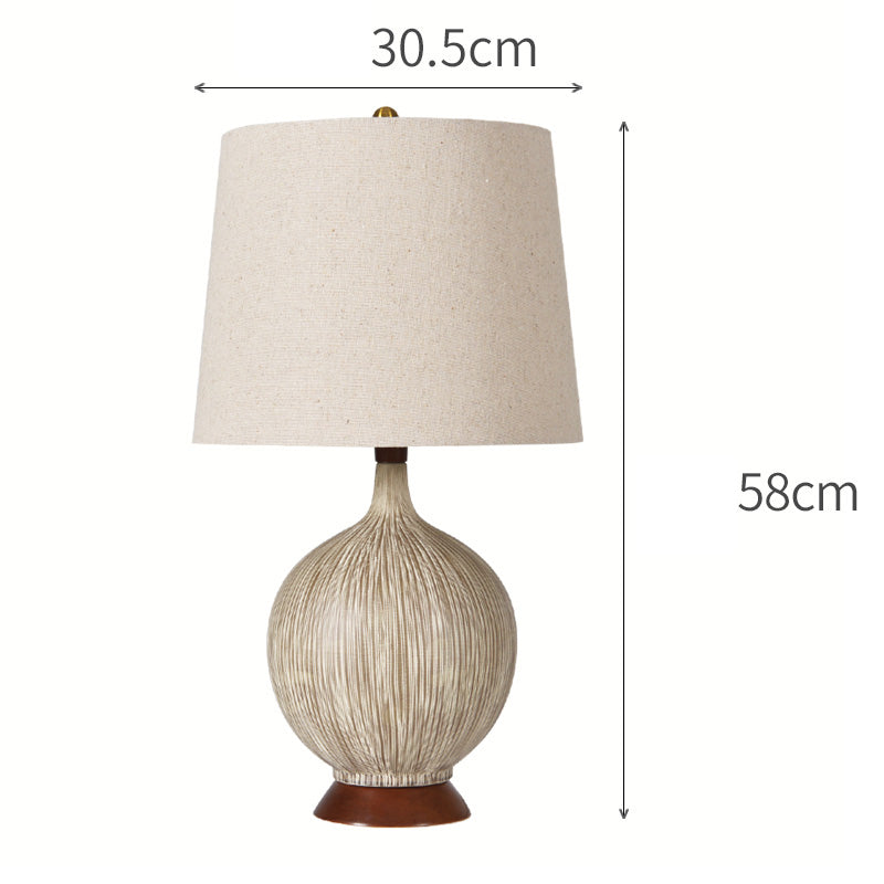 Modern Coconut Shell Table Lamp