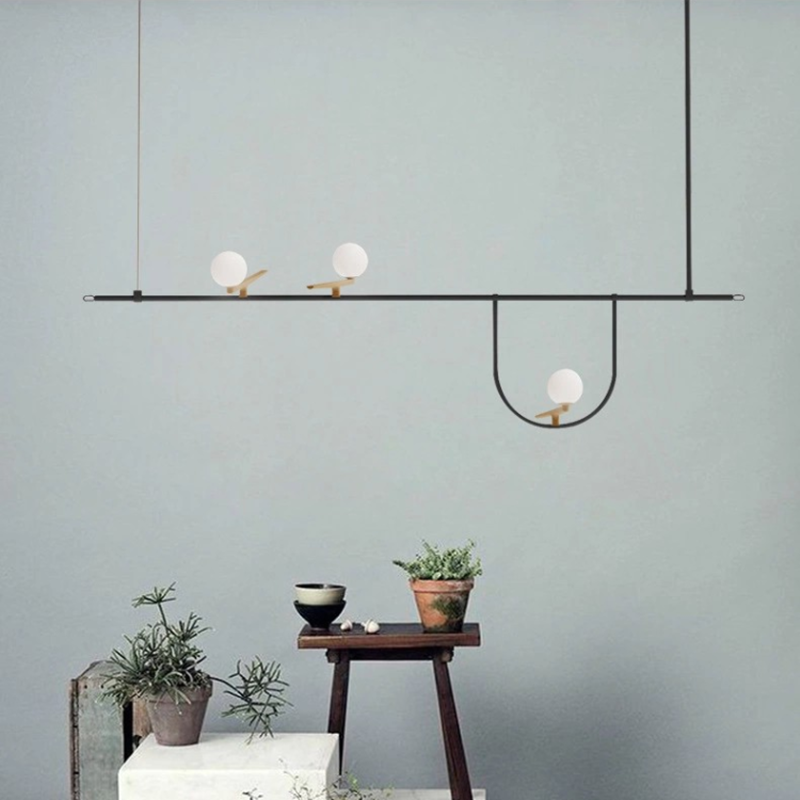 Modern Minimalist Chandelier Light