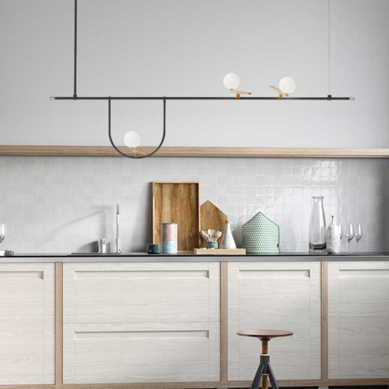 Modern Minimalist Chandelier Light