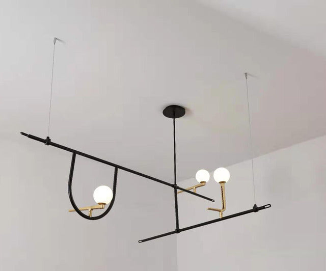 Modern Minimalist Chandelier Light