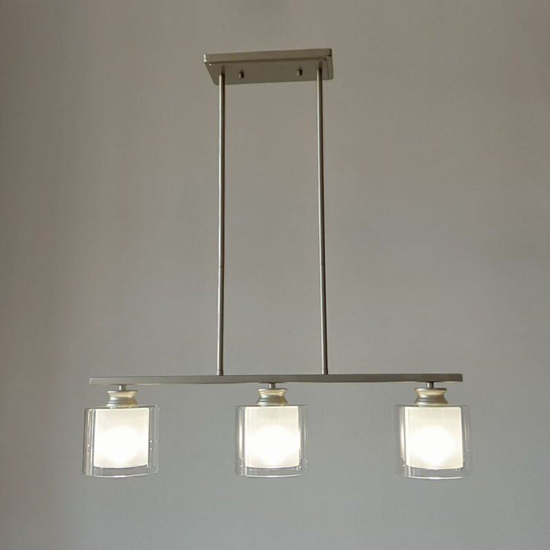 Champagne Linear Chandelier Light