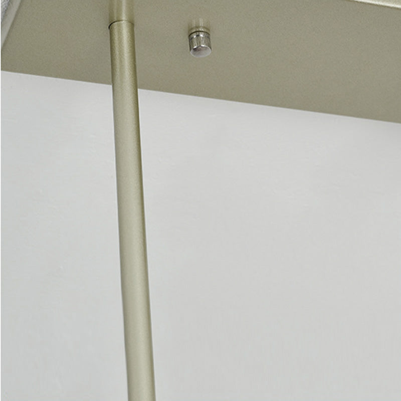 Champagne Linear Chandelier Light