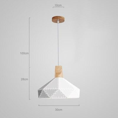 Modern Macaron Diamonds Pendant Light