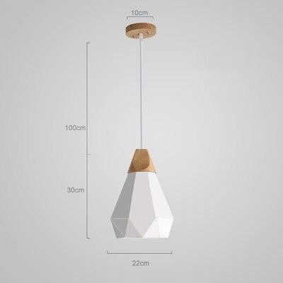 Modern Macaron Diamonds Pendant Light