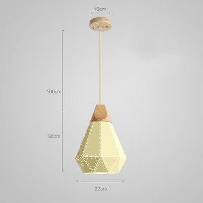 Modern Macaron Diamonds Pendant Light